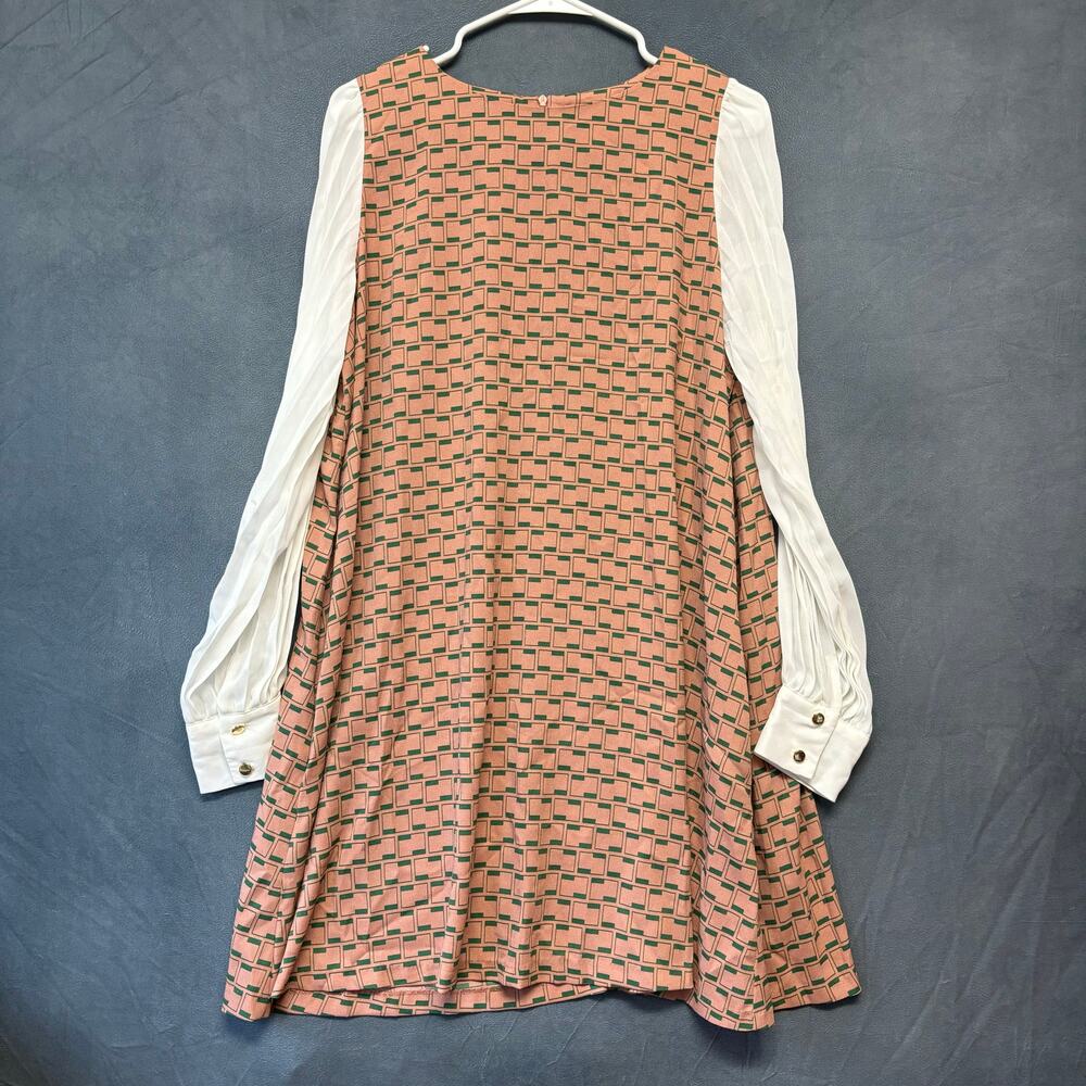 3.1 Phillip Lim Dress Womens 8 Sheer Sleeve Cottagecore Goblincore Flowy Pockets